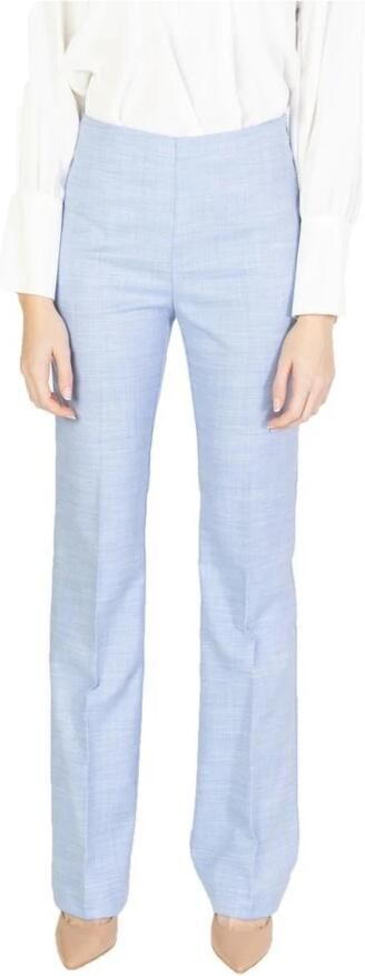 Sandro Ferrone Blauwe Palazzo Broek Lente Zomer Collectie Blue Dames - Foto 4