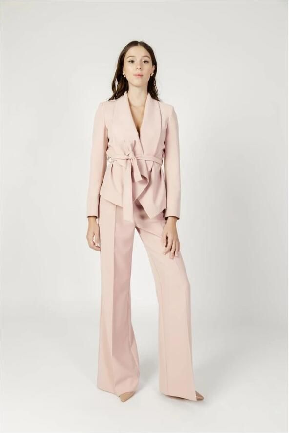 Sandro Ferrone Multicolor Palazzo Broek Polyester Mix Pink Dames - Foto 3