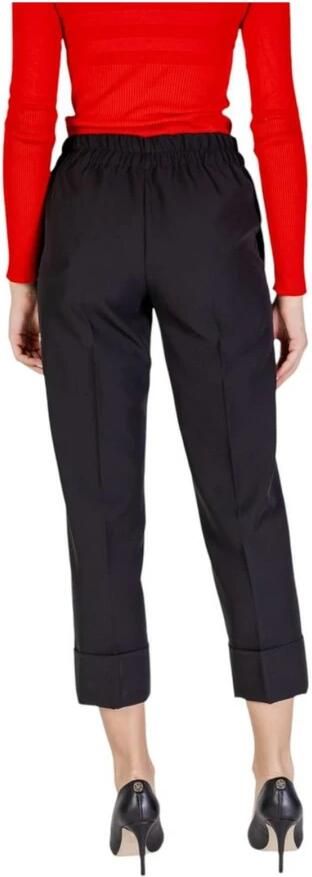 Sandro Ferrone Zwarte Polyester Jeans & Broek Black Dames - Foto 3