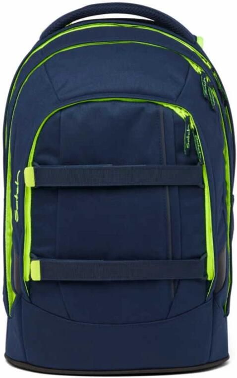Satch Schoolrugzakken met Sat-Sin combinatie Blue Unisex