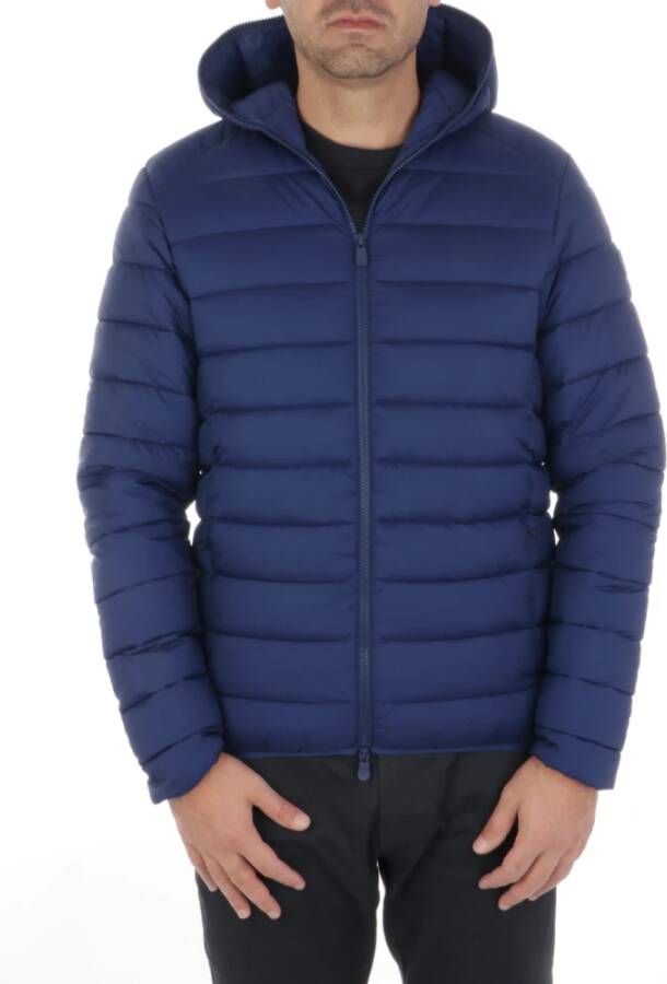 Save The Duck Coats Blauw Heren