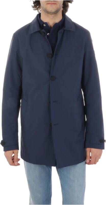 Save The Duck Coats Blauw Heren