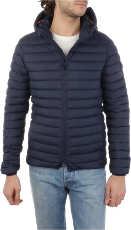 Save The Duck Coats Blauw Heren