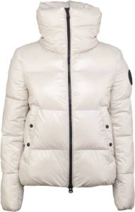 Save The Duck Down Jacket Beige Dames