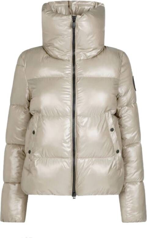 Save The Duck Down Jackets Beige Dames