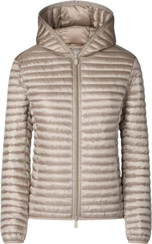 Save The Duck Down Jackets Beige Dames