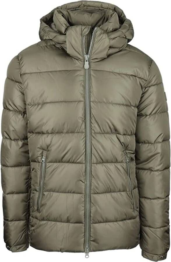 Save The Duck Hoge kwaliteit hooded jacket voor heren Green Heren