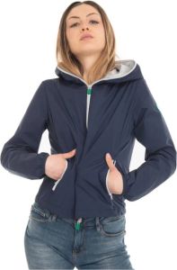 Save The Duck Extra-light windproof jacket Blauw Dames