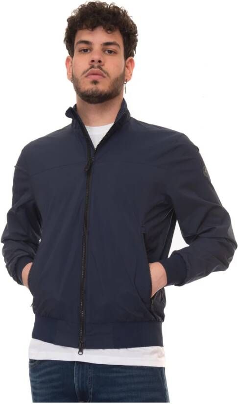 Save The Duck Finlay Bomber Jacket Blauw Heren