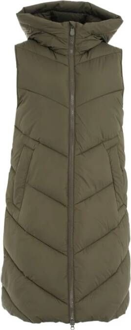 Save The Duck Groene Aw23 Dames Vest Groen Dames