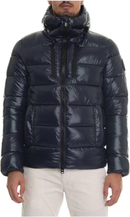 Save The Duck Heren Winter Donsjas d30816-luck15 90010 Blauw Heren