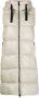 Save The Duck Iria Lange Puffer Gilet Beige Dames - Thumbnail 1