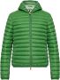 Save The Duck Lichtgewicht nylon jas met Plumtech vulling en aangepaste rits Groen Heren - Thumbnail 5