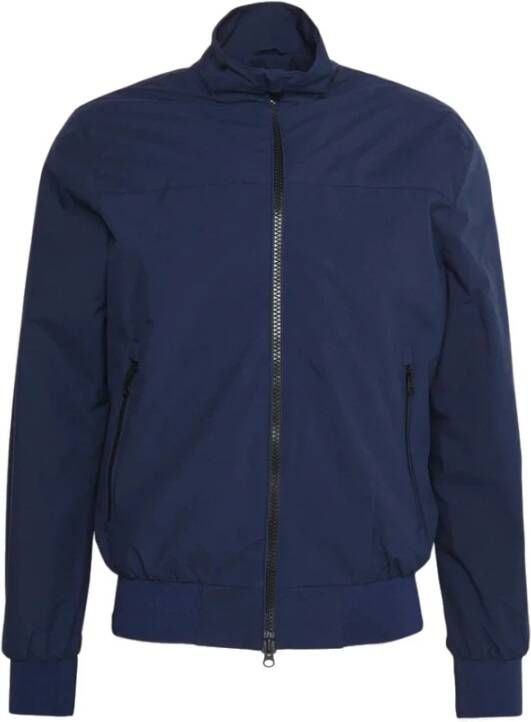 Save The Duck Zip-through Sweatshirt Blue Heren
