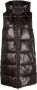Save The Duck Lange Puffer Gilet Bruin Dames - Thumbnail 1