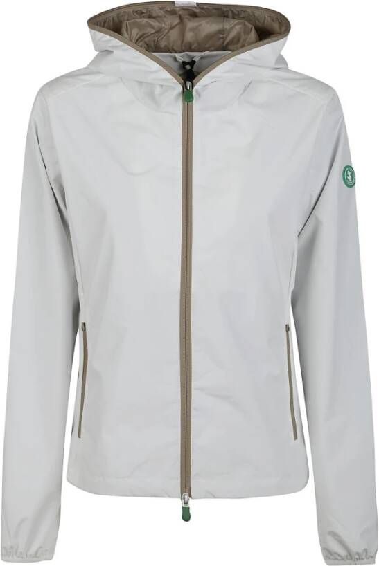 Save The Duck Light Jackets White Dames