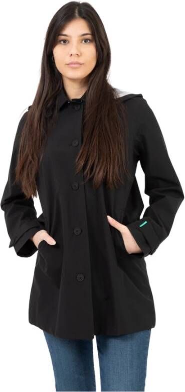 Save The Duck Winter Jackets Black Dames