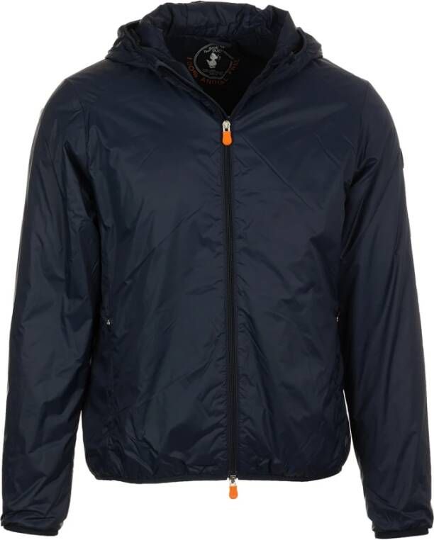 Save The Duck Mayson Lichtgewicht Jas Blijf warm en stijlvol Blauw Heren