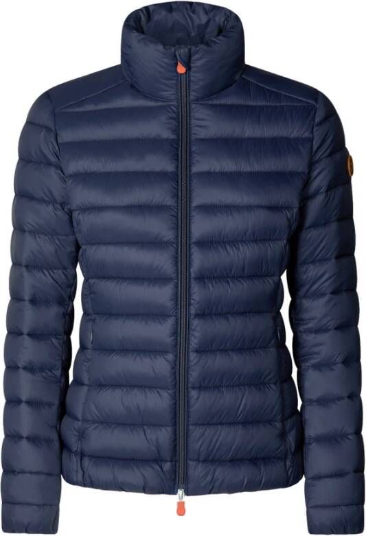 Save The Duck Navy Blue Carly Jas Blauw Dames