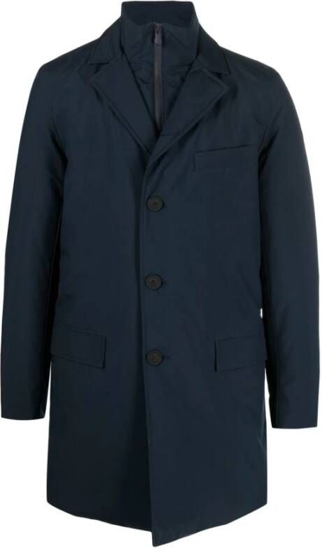 Save The Duck Parkas Blauw Heren