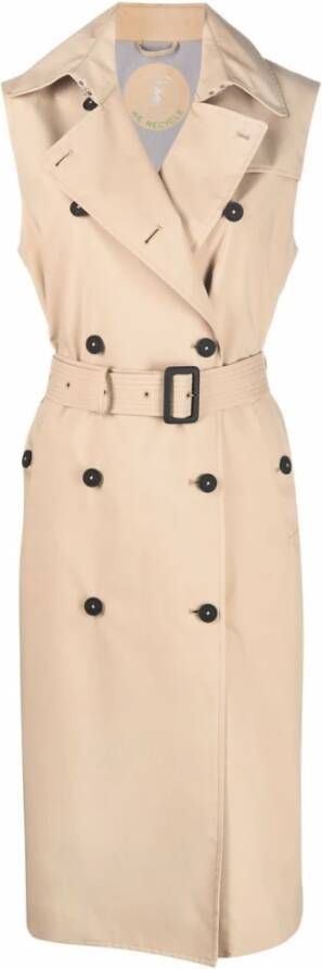 Save The Duck Polyester vest Beige Dames