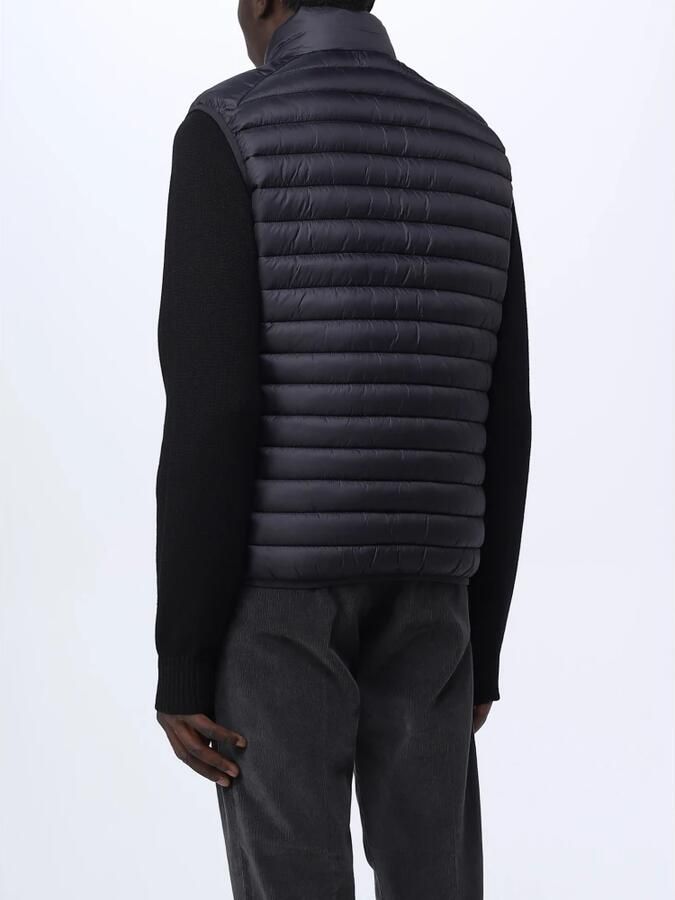 Save The Duck Adam Vest Stijlvolle Herenvest voor Laagjeslook Blauw Heren