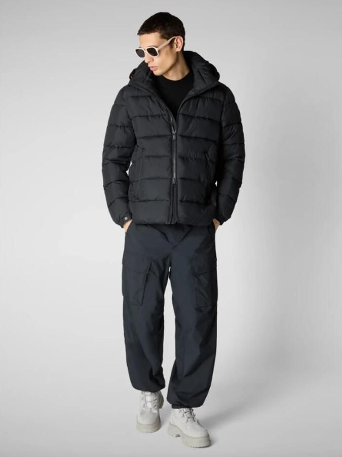 SAVE THE DUCK Gewatteerd jack met labeldetail model 'BORIS - Foto 2