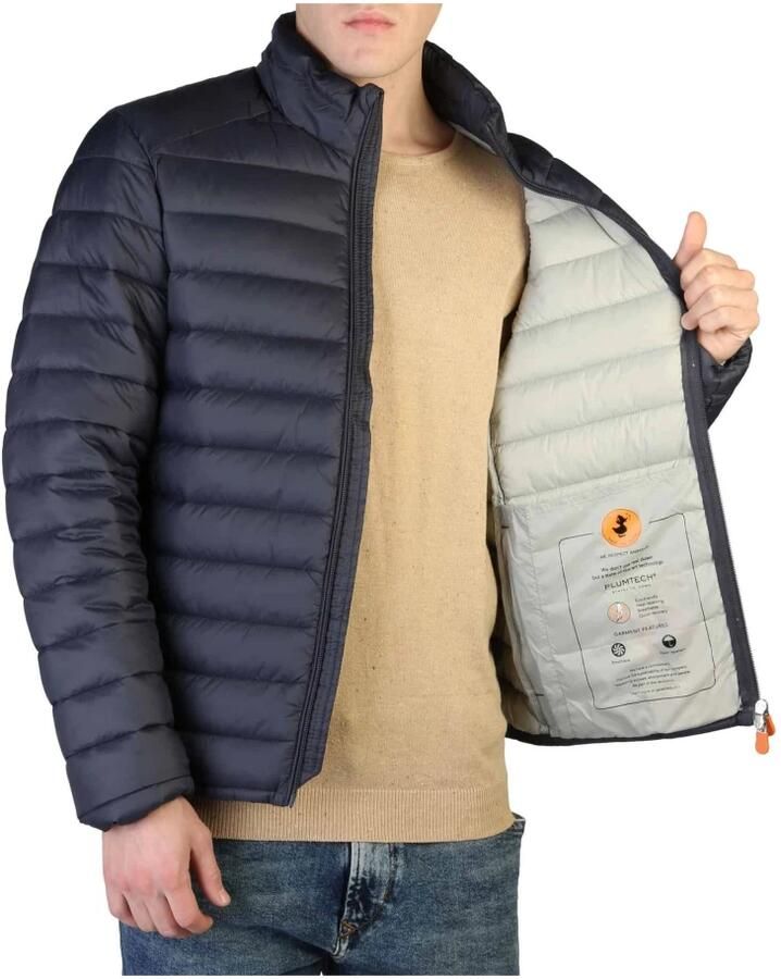 Save The Duck Alexander-D32430M Heren Gewatteerde Jas Blauw Heren