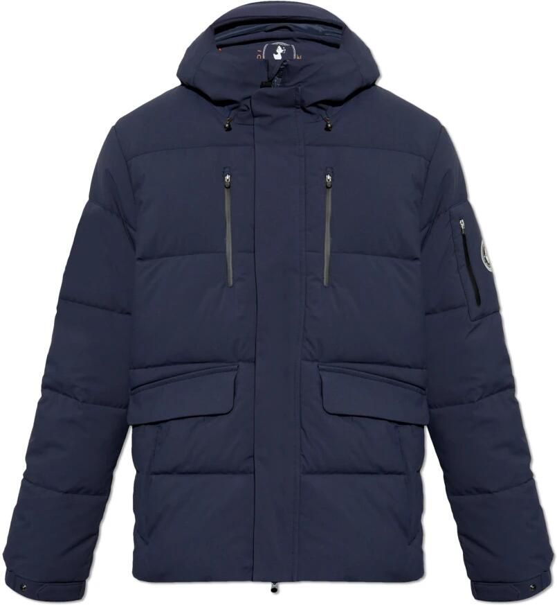 Save The Duck Korte parka met capuchon Blue Heren - Foto 6