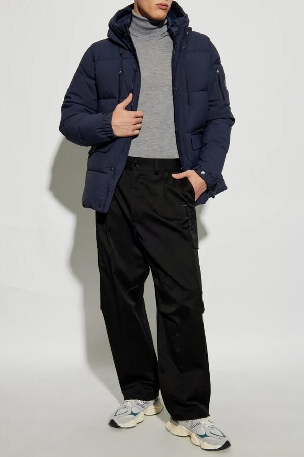 Save The Duck Korte parka met capuchon Blue Heren - Foto 3