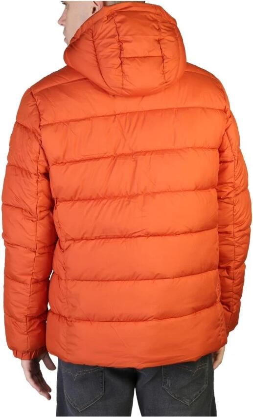 Save The Duck Nylon Bomberjack met Afneembare Capuchon Orange Heren - Foto 3