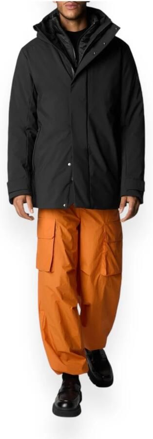 Save The Duck Wilder Gewatteerde Jas Black Heren