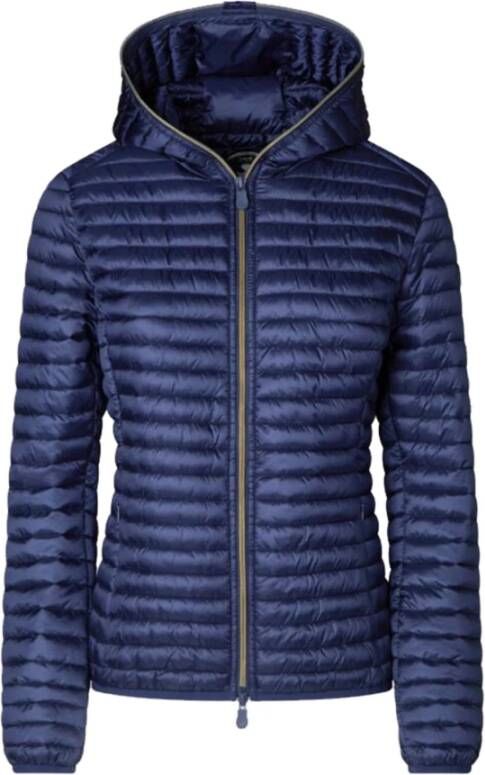 Save The Duck Stijlvol Warm: 10008 Alexa Dames Donsjas Blauw Dames