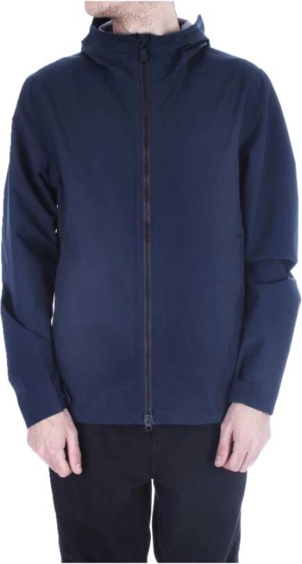 Save The Duck Stijlvolle Heren Hoodie Blauw Heren