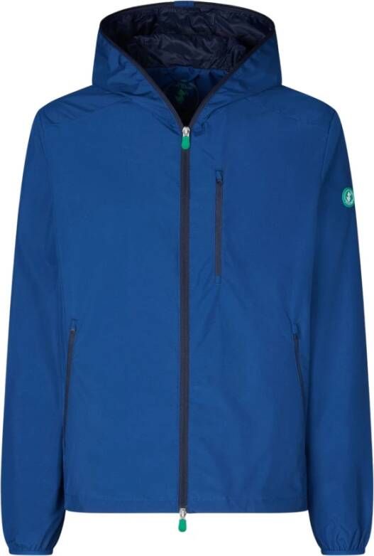 Save The Duck Stijlvolle Lichtgewicht Jas voor Heren Blauw Heren
