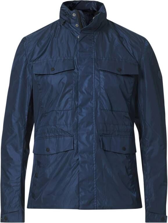Save The Duck Winddichte veganistische jas Blauw Heren