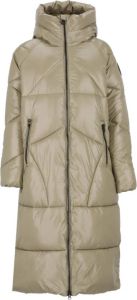 Save The Duck Hilla jas taupe D40835W luck15 40021 Groen Dames