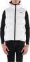 Schott NYC Idaho2v Mouwloze Puffer Jas White Heren - Thumbnail 1