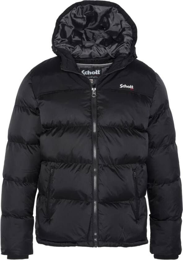 Schott NYC Jas Schott Utah 2 Zwart Heren
