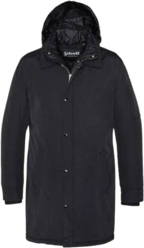 Schott NYC Parkas Zwart Heren