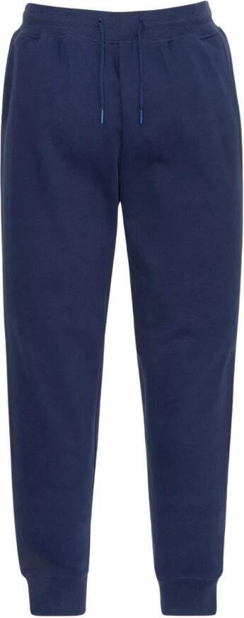 Schott NYC Fleece Jogger Broek Jess Blauw Blue Heren