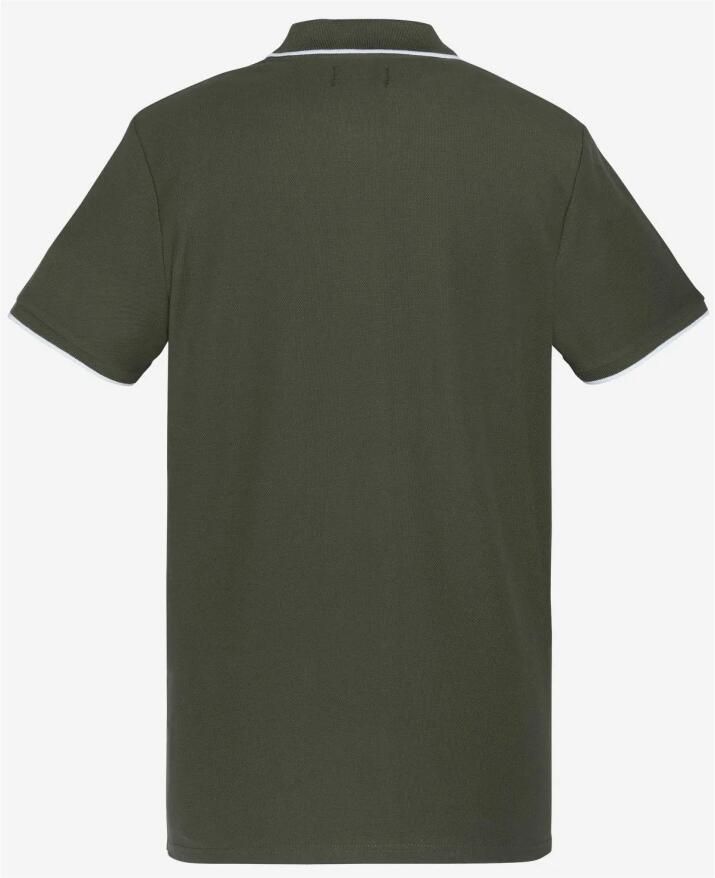 Schott NYC Groene Polo Shirt Paul Green Heren