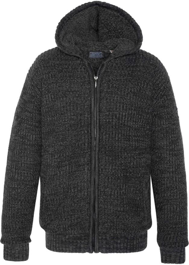 Schott NYC Hoodie Fleece Interieur Gray Heren