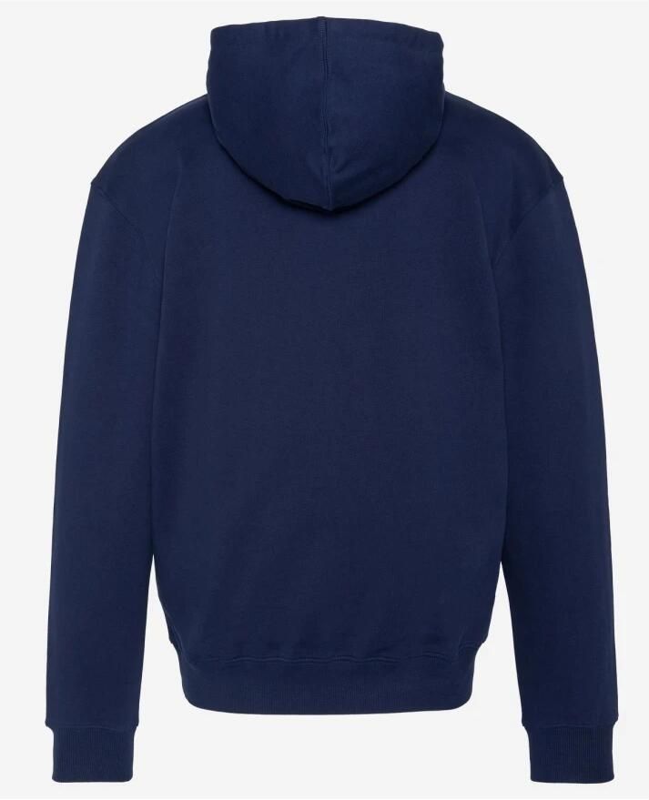 Schott NYC Iconische Sidney Hoodie Blauw Blue Heren