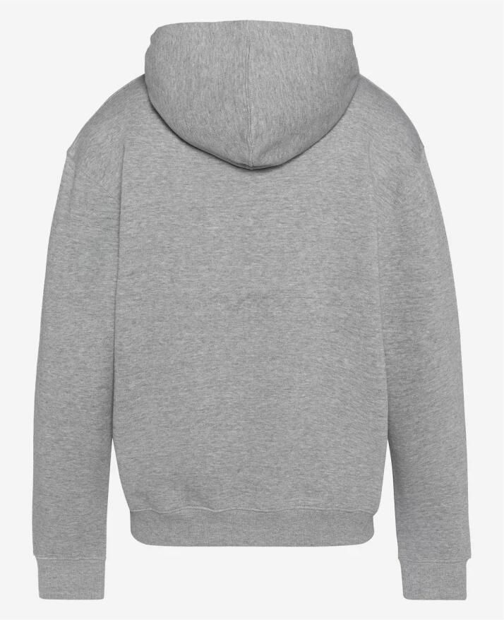 Schott NYC Iconische Sidney Hoodie Grijs Gray Heren