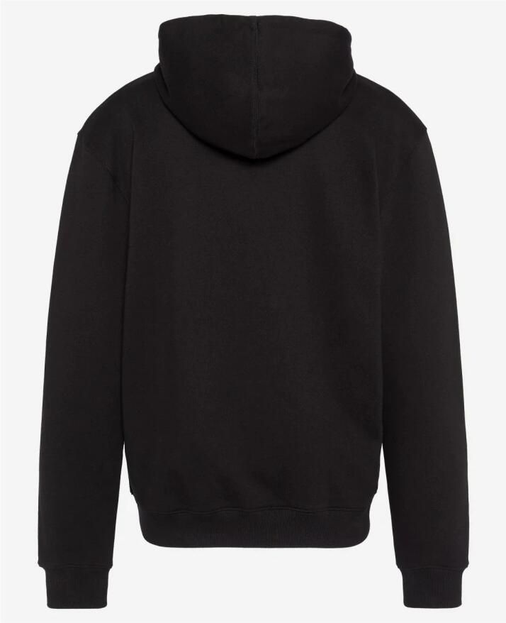 Schott NYC Iconische Sidney Hoodie Zwart Black Heren