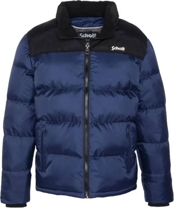 Schott NYC Winter JAS Blauw Heren
