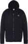 Schott NYC Zwarte Gewatteerde Sweatjas met Capuchon Black Heren - Thumbnail 1