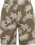 SCOTCH & SODA Heren Broeken Seasonal Relaxed Straight Printed Poplin Bermuda Khaki - Thumbnail 2