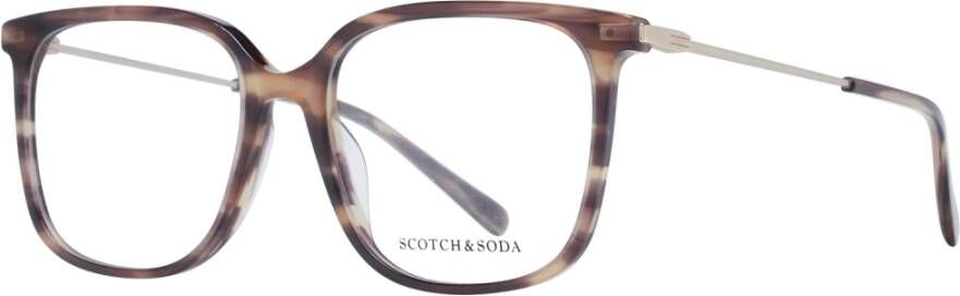Scotch & Soda Bruine Damesmonturen Elegante Collectie Brown Dames